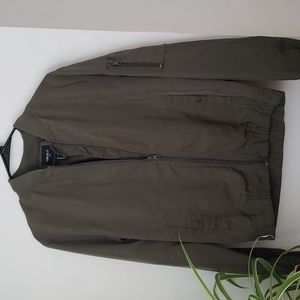 Army green bomber jacket size S